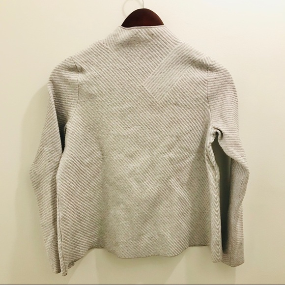 COS Striped Sweatshirt Gray XS Long Sleeve - Picture 2 of 8